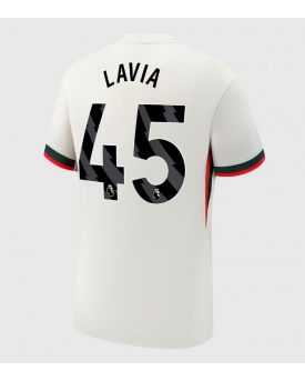 Billige Fotballdrakt Chelsea Romeo Lavia #45 Replika Bortedrakt 2025-26 Kortermet Billige Fotballdrakt Chelsea Romeo Lavia #45 Replika Bortedrakt 2025-26 Kortermet